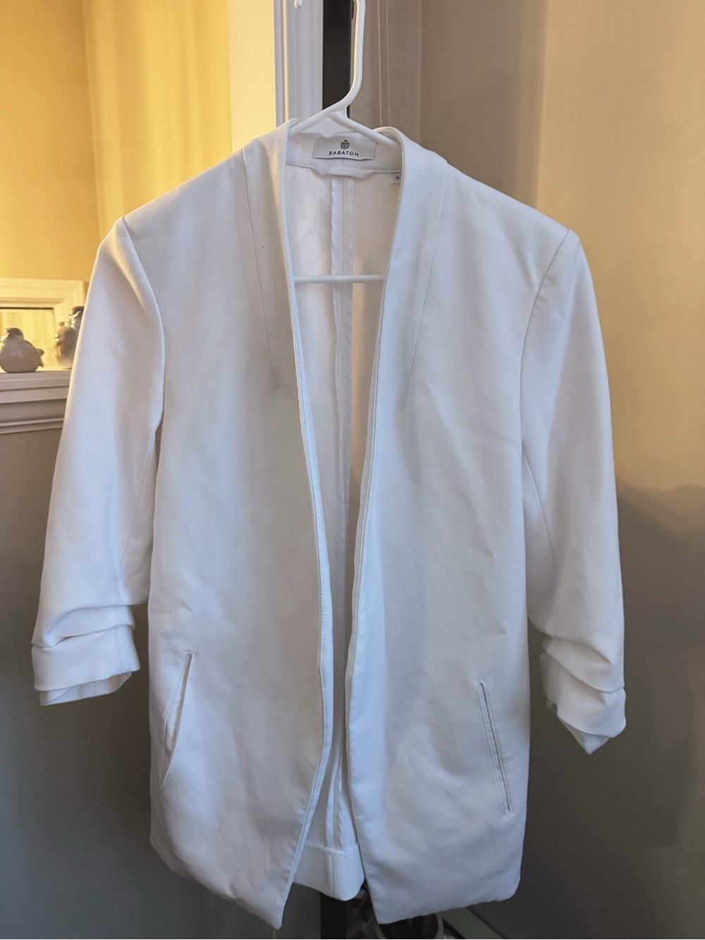 Aritzia Babaton New Power Blazer - White Size 0